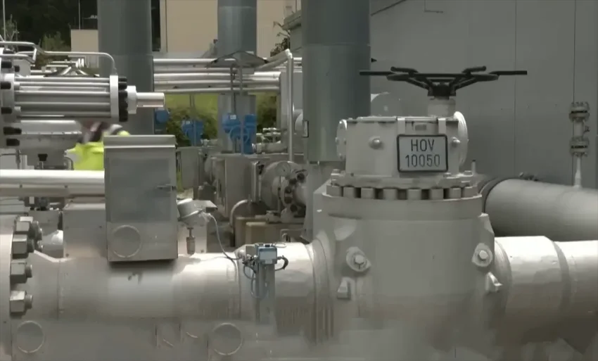 Запасы газа в Европе упали до уровня 2022 года