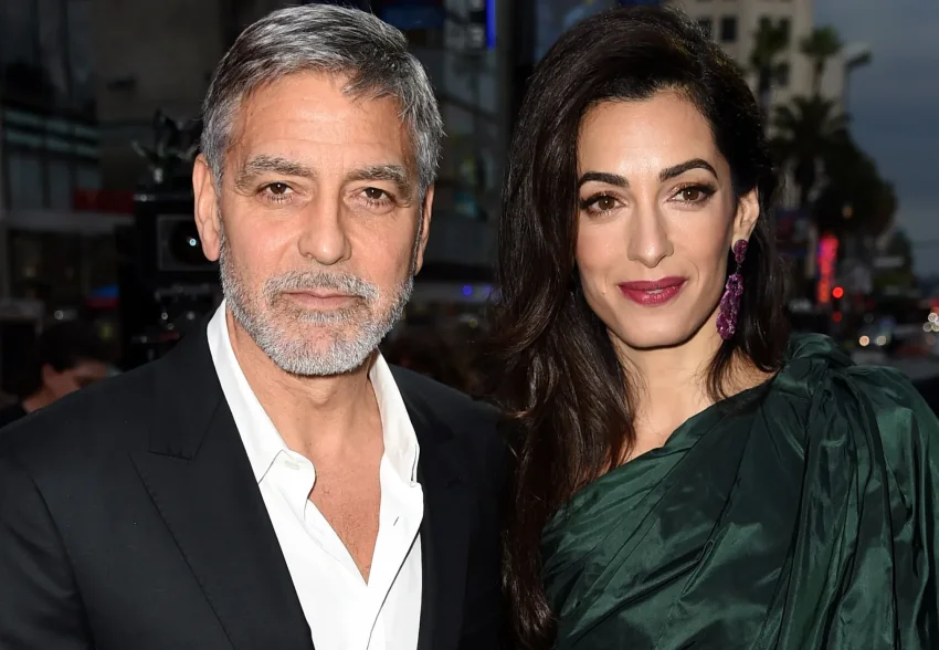 Джордж и Амаль Клуни посетили Олимпийские игры в Италии