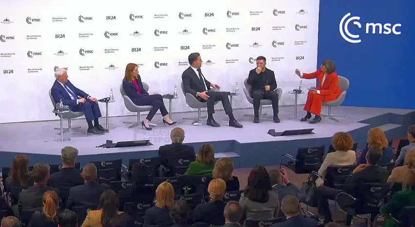 Зеленский в Мюнхене: ВС РФ нанесут массированный удар по Украине через день-два