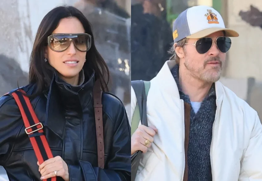 Брэда Питта впервые за долгое время засняли с девушкой Инес де Рамон