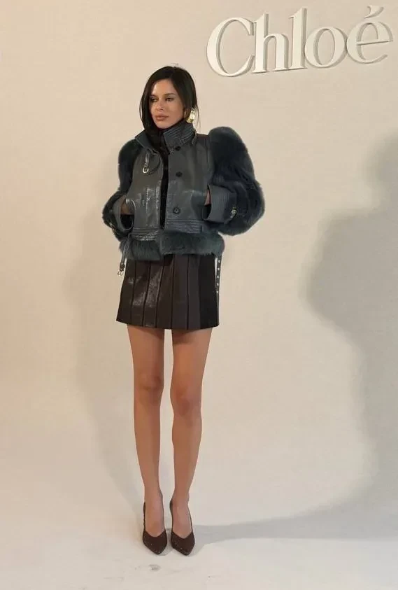 Неделя моды в Париже: Наталья Водянова, Брук Шилдс, Оксана Бондаренко, Ксения Шипилова и Опра Уинфри на показе Chloe