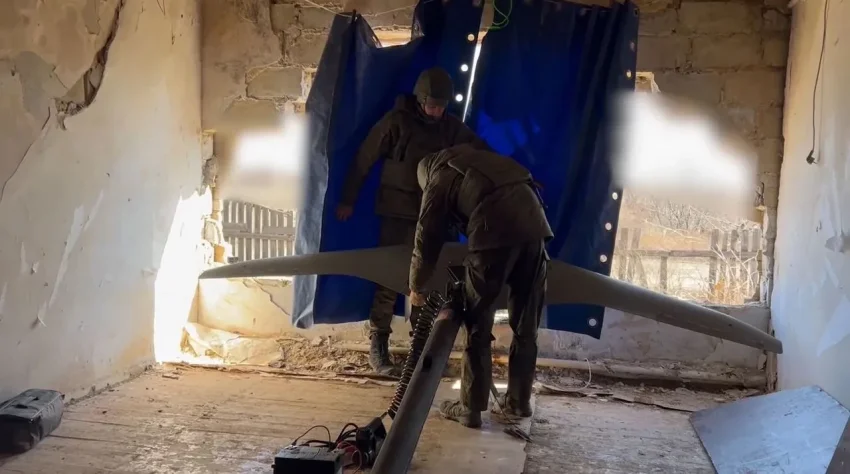 Сбитый над Харьковом российский БПЛА впервые выпустил парашют