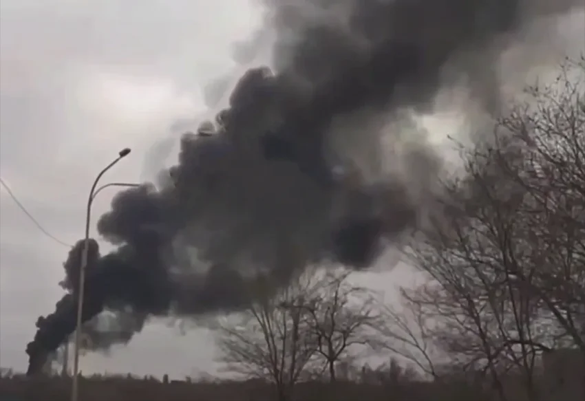 В Кривом Роге поражены объекты инфраструктуры в промышленных районах города